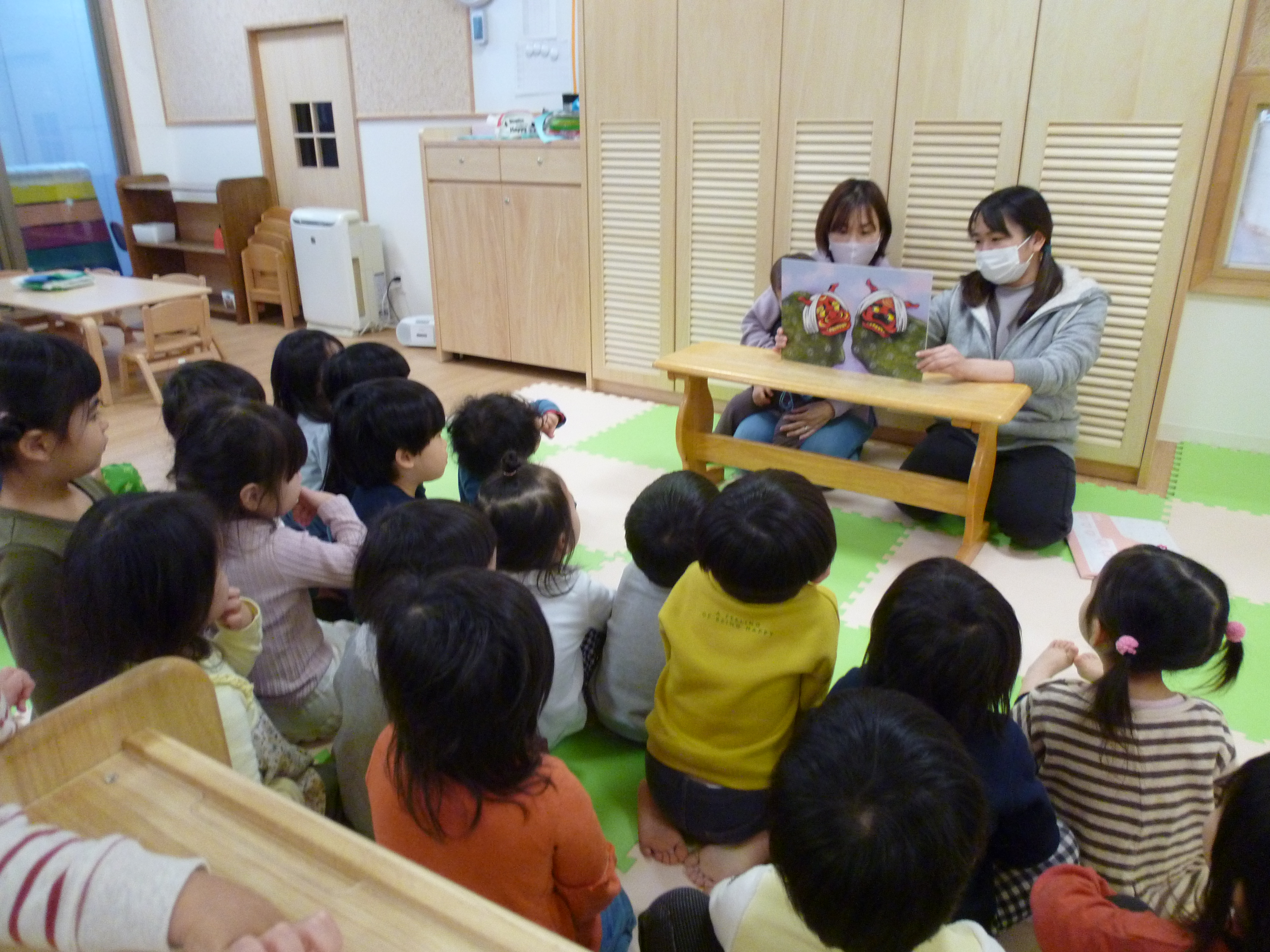 1月 お楽しみ会 兵庫県尼崎市の夢の園保育園