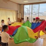 5月：少しずつ慣れてきた子どもたちです。