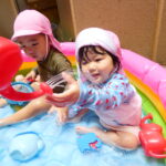 【1歳児】夏の感触遊び【7月の様子】