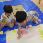 ボディペインティングをしたよ～本園～　