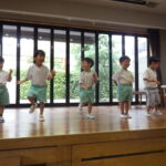 １０月　発表会にむけて（３歳児）