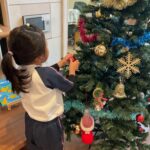 クリスマスツリーを飾ったよ！