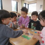 ２歳児　一つ大きなクラスになったよ！