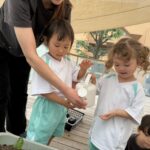３歳児『楽しみにしていた菜園活動』