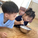 ケーキ作りをしたよ！(４歳児)