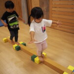ホール遊び（2歳児）