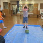 5歳児　「すいか割り」