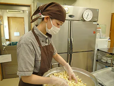 おやつ提供「手作りおやつ」