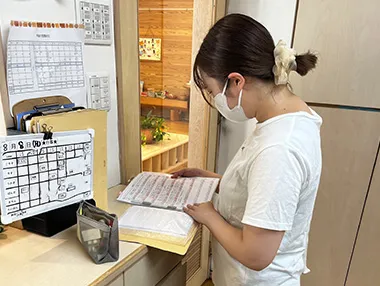 出勤「一日の始まり」